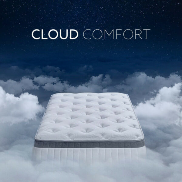 Cloud Comfort Mattress - Three Quarter - Image 2