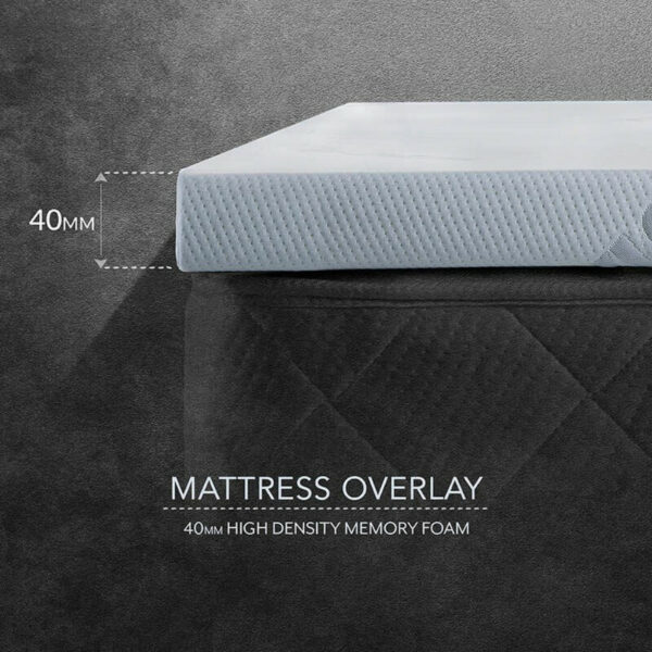 Memory Foam Topper - Three Quarter - Image 2